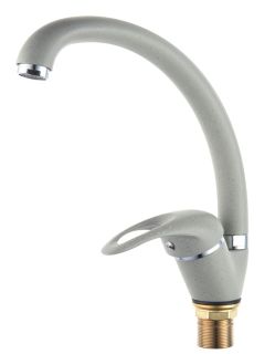 Смеситель для кухни РМС SL135GY-011F серый